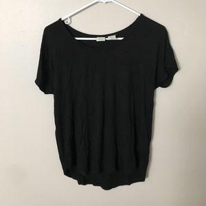 Black Soft Basic Tee